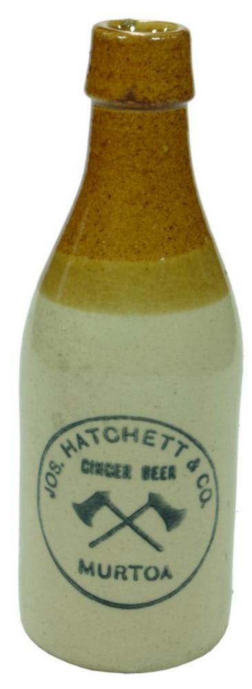 Hatchett Murtoa Hatchets Stone Ginger Beer Bottle