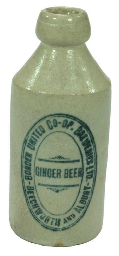 Border United Breweries Beechworth Albury Ginger Beer