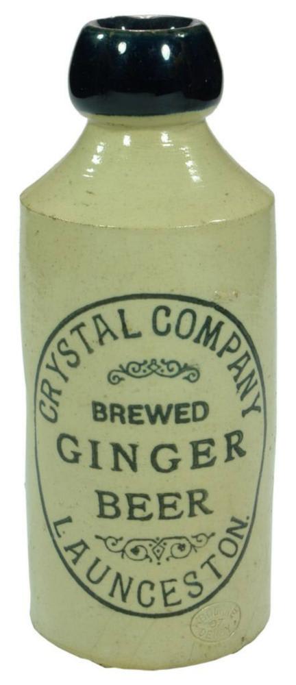 Crystal Company Brewed Ginger Beer Launceston Bottle