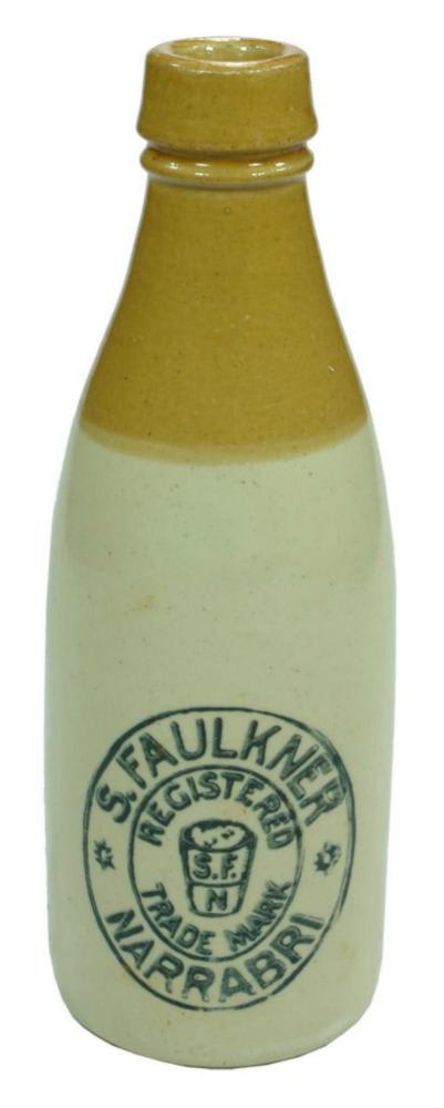Faulkner Narrabri Fowler Sydney Stoneware Bottle