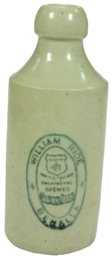 William Ride Benalla Sheep Stoneware Bottle