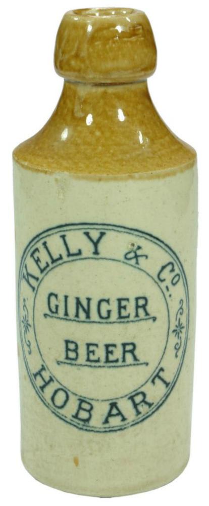 Kelly Ginger Beer Hobart Stoneware Bottle