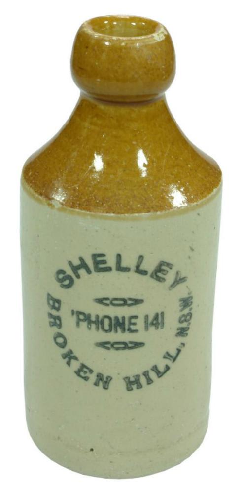 Shelley Broken Hill Stoneware Bottle