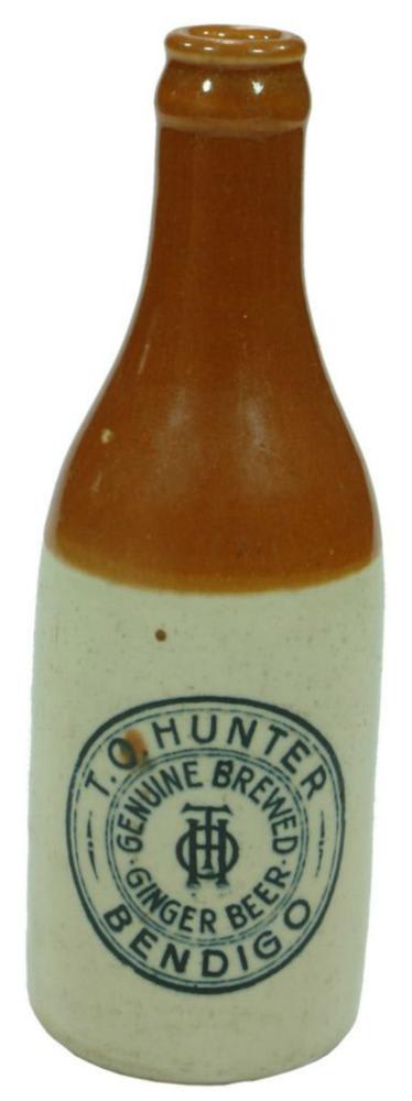 Hunter Bendigo Ginger Beer Bottle