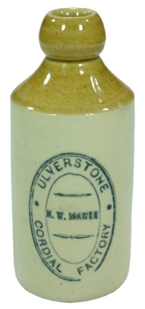Ulverstone Cordial Factory Mawer Stone Ginger Beer