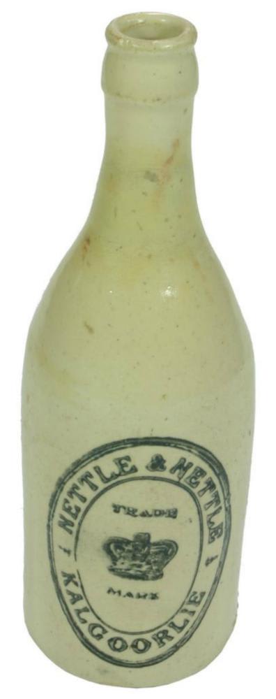 Nettle Kalgoorlie Crown Seal Ginger Beer Bottle