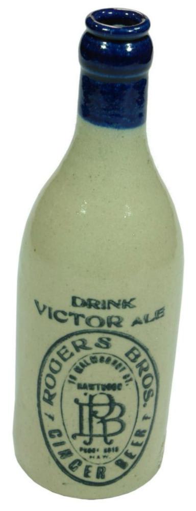 Drink Victor Ale Rogers Bros Hawthorn Bottle
