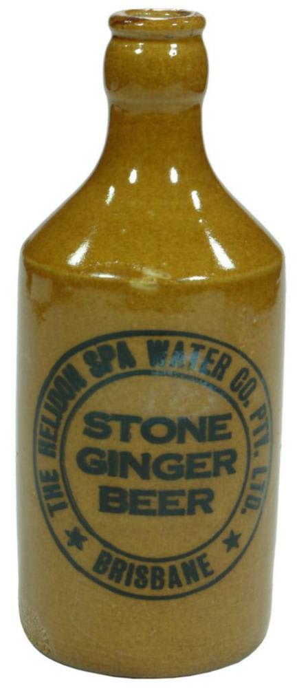Helidon Spa Stone Ginger Beer Brisbane Bottle
