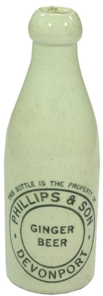 Phillips Devonport Internal Thread Stoneware Bottle