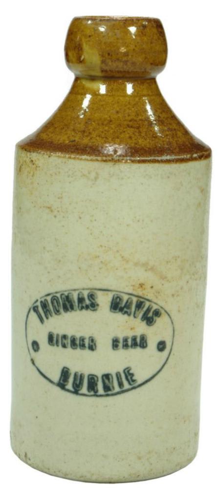 Thomas Davis Ginger Beer Burnie Bottle