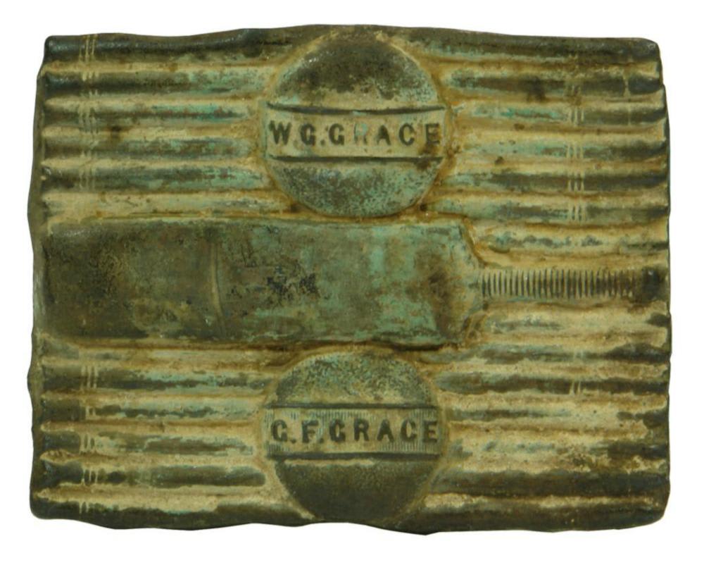 19th Century Brass Cricket Belt Buckle