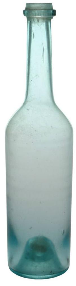 Pontil Scarred Cylinder Bottle