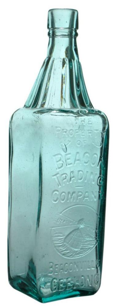 Beacon Trading Company Geelong Beacon Cordial Bottle