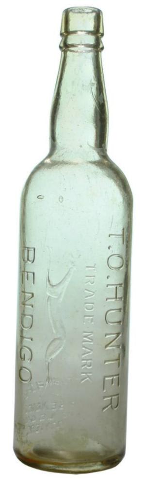 Hunter Bendigo Greyhound Vintage Cordial Bottle