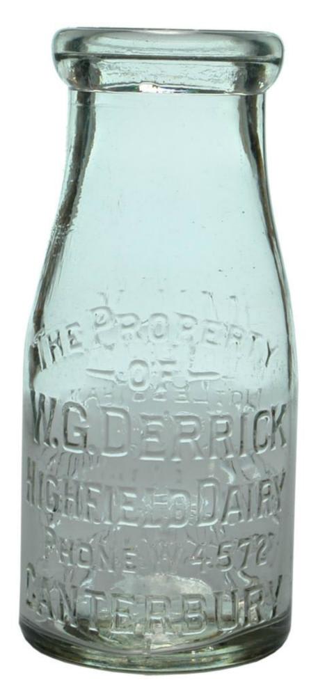 Derrick Highfield Dairy Milk Bottle