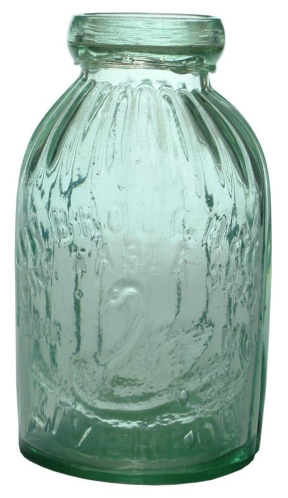 Brough Fine Table Salt Liverpool Swan Jar