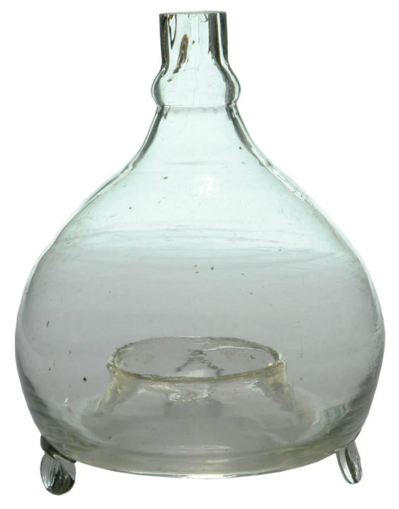 Clear Glass Antique Fly Trap