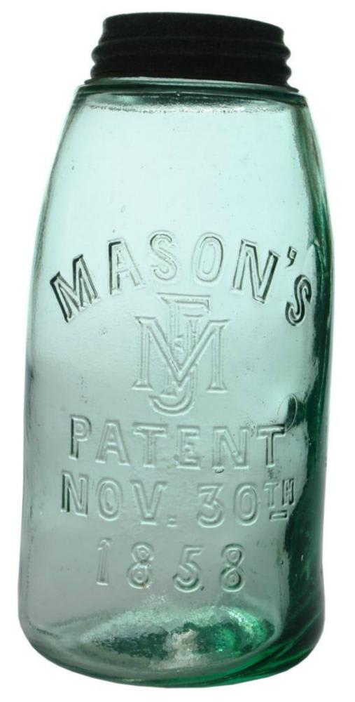 Mason's MFJ Half Gallon Preserving Jar