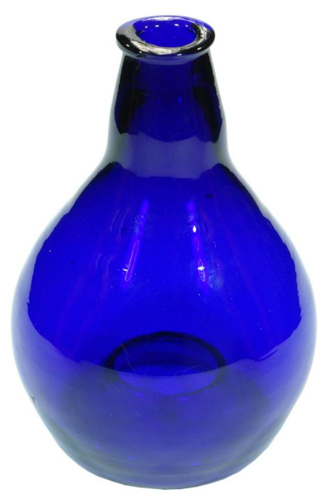 Cobalt Blue Glass Antique Fly Trap