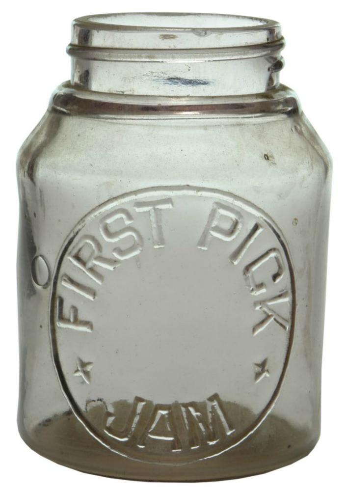 First Pick Antique Jam Jar