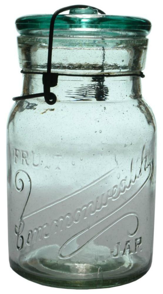 Commonwealth Fruit Jar Quart