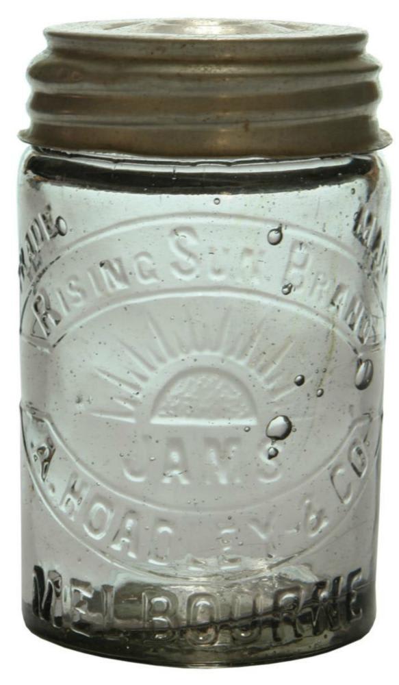 Hoadley Melbourne Rising Sun Small Jam Jar