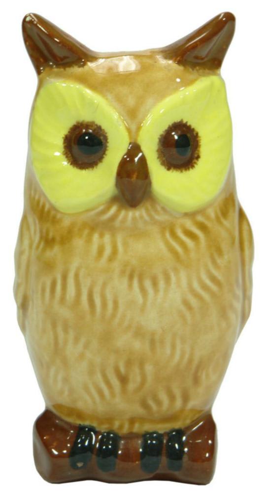 Owl Shaped Ceramic Pie Funnel