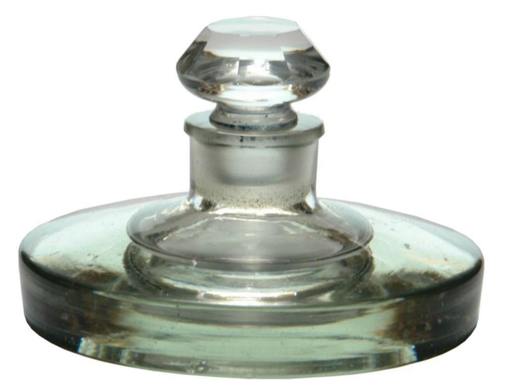 Paperweight Glass Inkwell