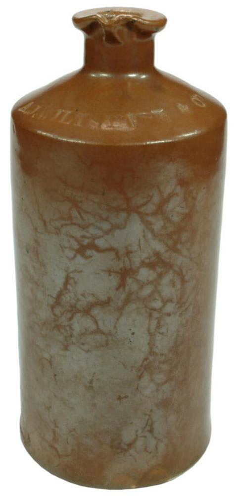 WIltshire Bendigo Pottery Epsom Stoneware Ink Bottle