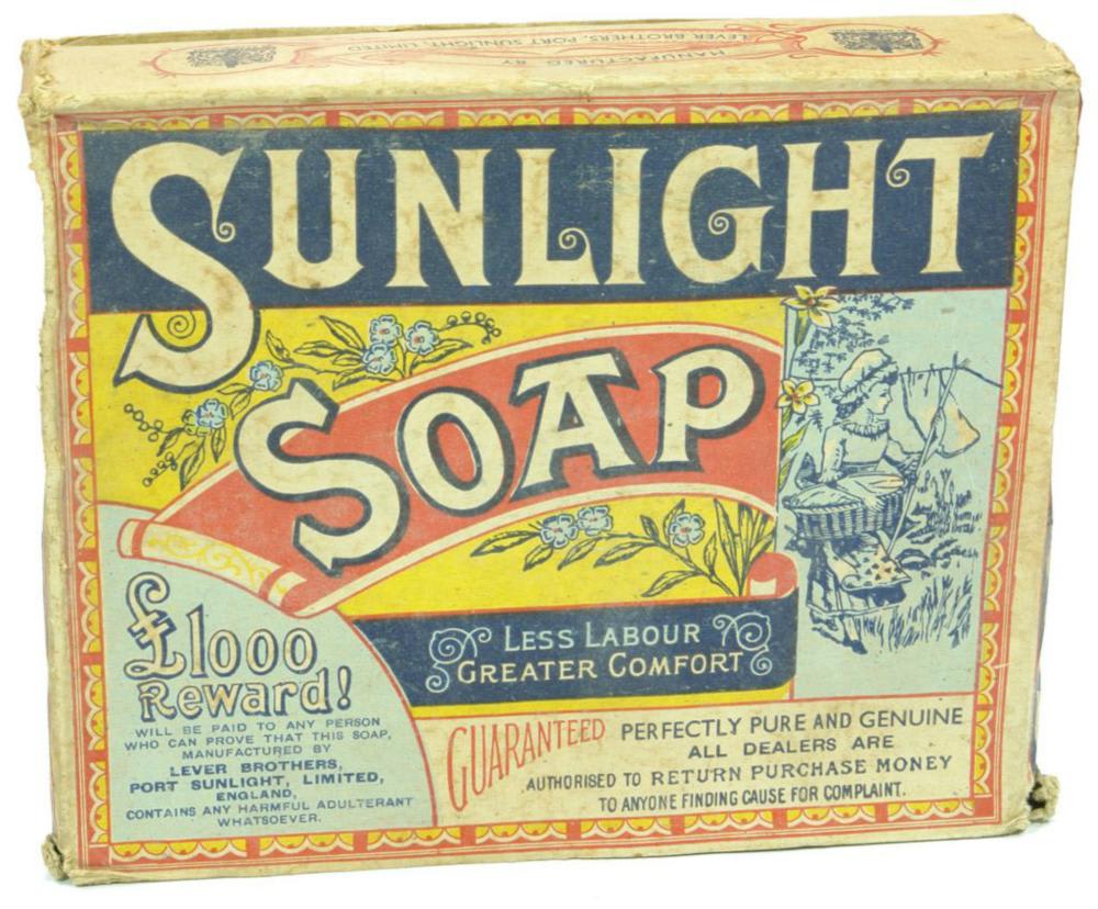 Sunlight Soap Original Box Packaging