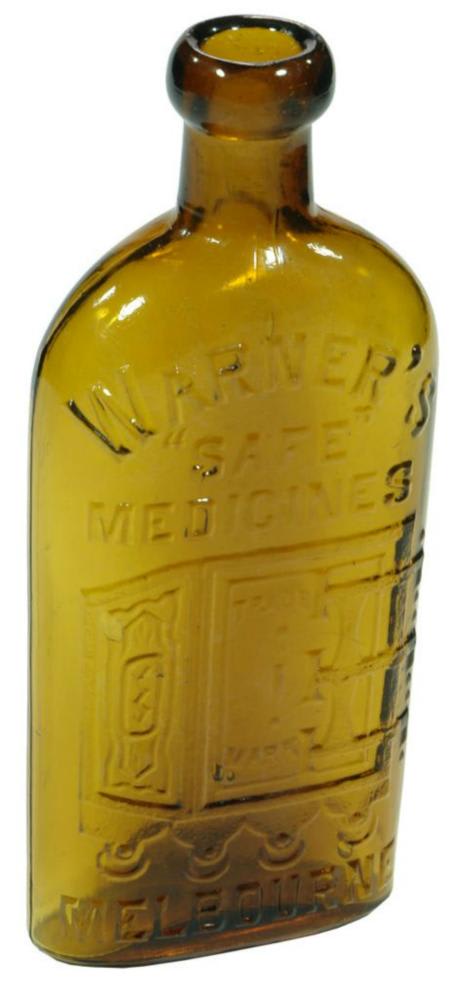 Warner's Safe Medicines Melbourne Antique Bottle