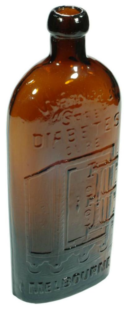 Warner's Safe Diabetes Cure Melbourne Bottle