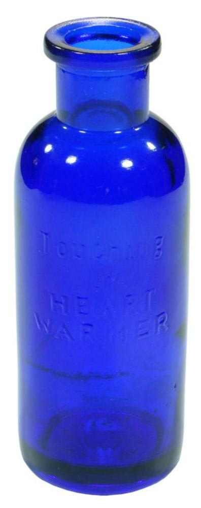 Touching of Heart Warmer Blue Bottle