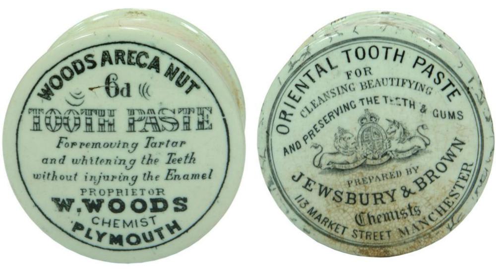 Antique Collectable Pot Lids