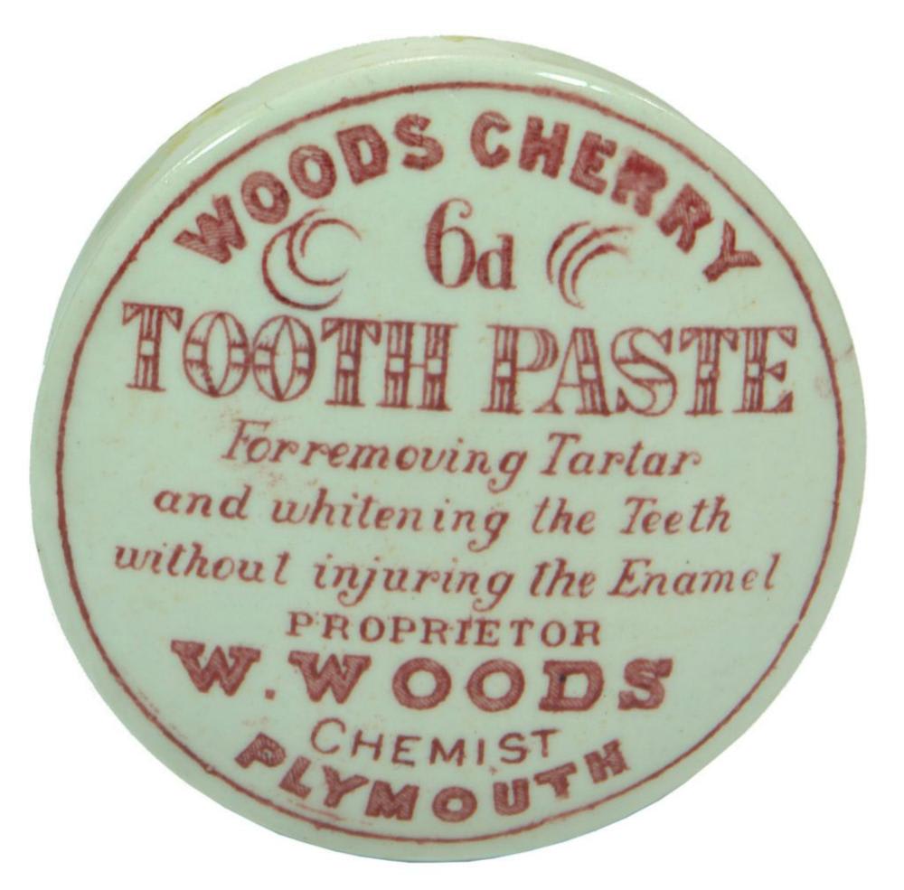 Woods Areca Nut Tooth Paste Pot Lid