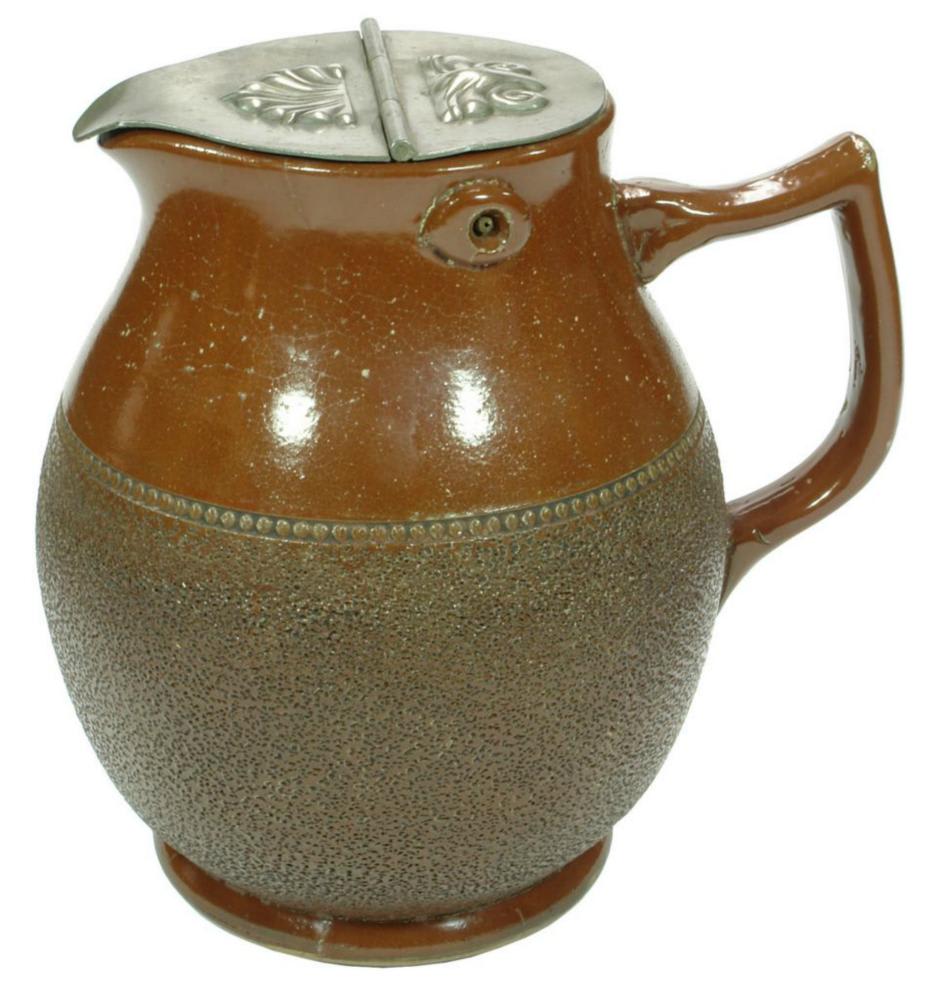 Langley Ware Martin's Patent Lid Bendigo Pottery