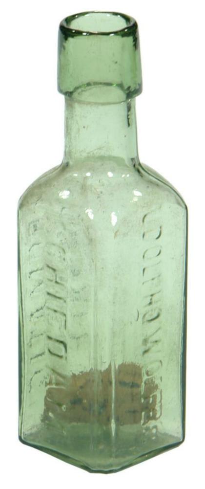 Sample Udolpho Wolfe's Schnapps Bottle
