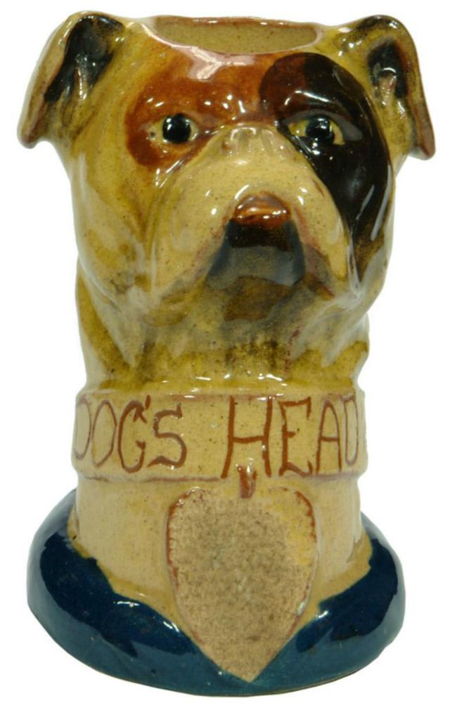 Dogs Head Bass Guinness Advertising stoneware