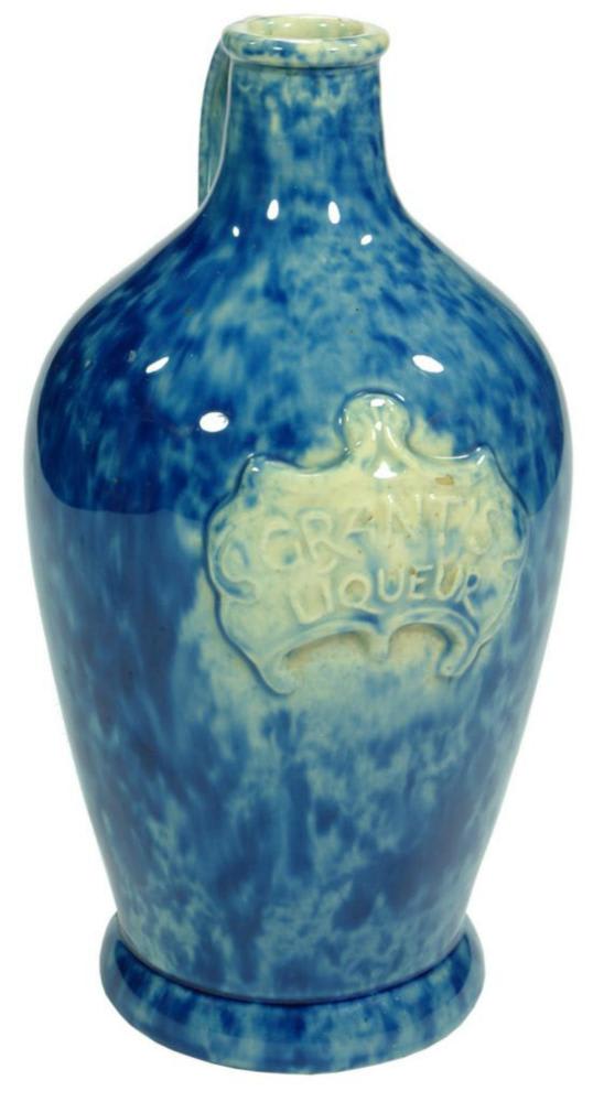 Grant's Liqueur Lane Kemp Willis Ceramic Bottle