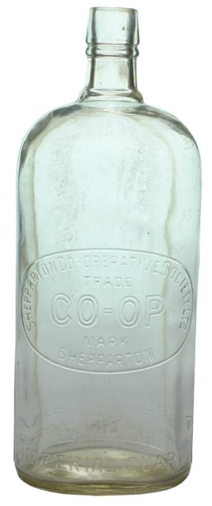 Shepparton Co-operative Society Whisky Bottle