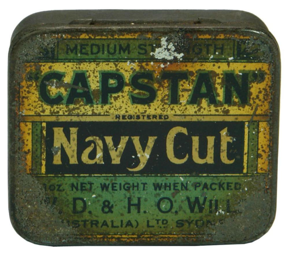Capstan Navy Cut Wills Sydney Limited Edition Tin
