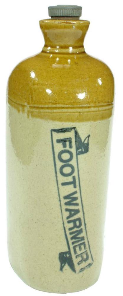 Foot Warmer Stoneware Bottle