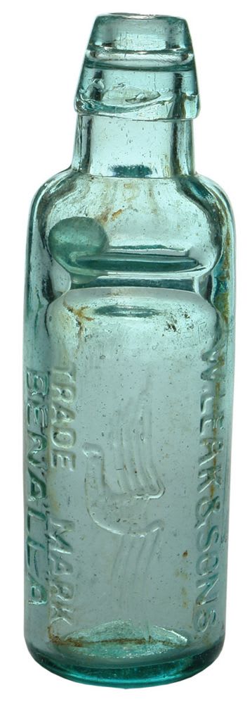 Leak Benalla Eagle Codd Marble Bottle