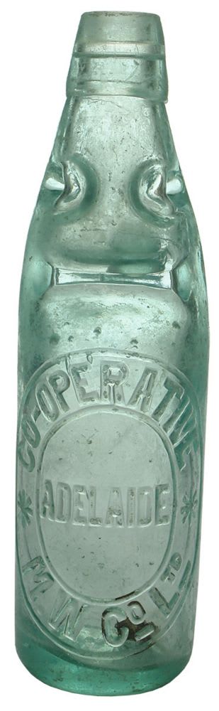 Co-operative Adelaide Antique Codd Bottle