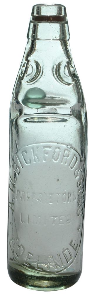 Bickford Adelaide Old Codd Marble Bottle