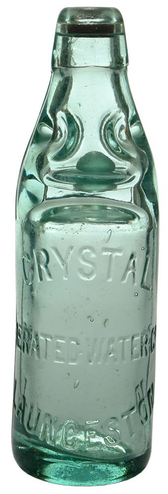 Crystal Aerated Water Launceston Marble Bottle