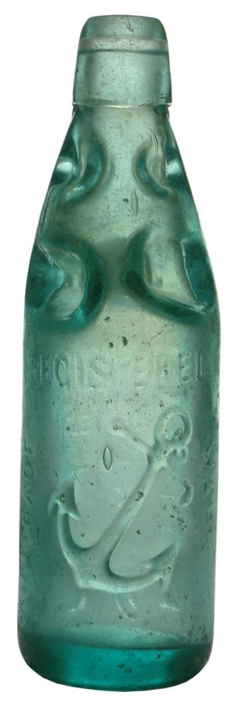 Chester Lodge Cordial Works Camperdown Marble Bottle