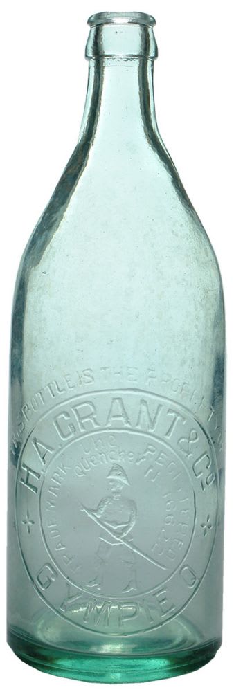 Grant Gympie Fireman Crown Seal Soft Drink