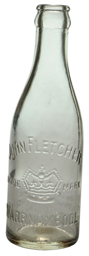 John Fletcher Warrnambool Crown Seal Bottle