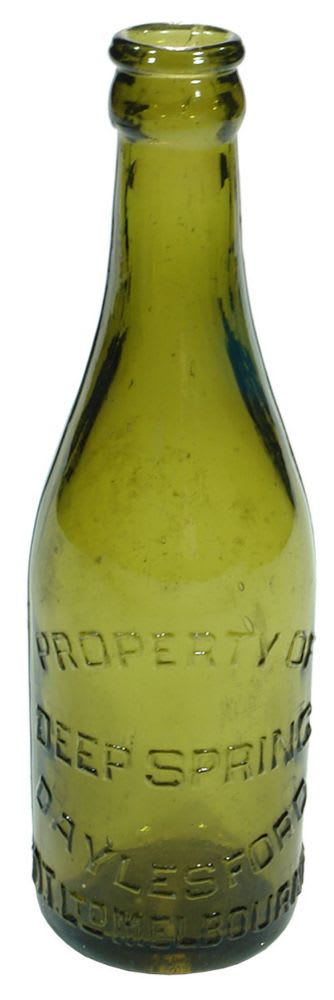 Deep Spring Daylesford Melbourne Bottle